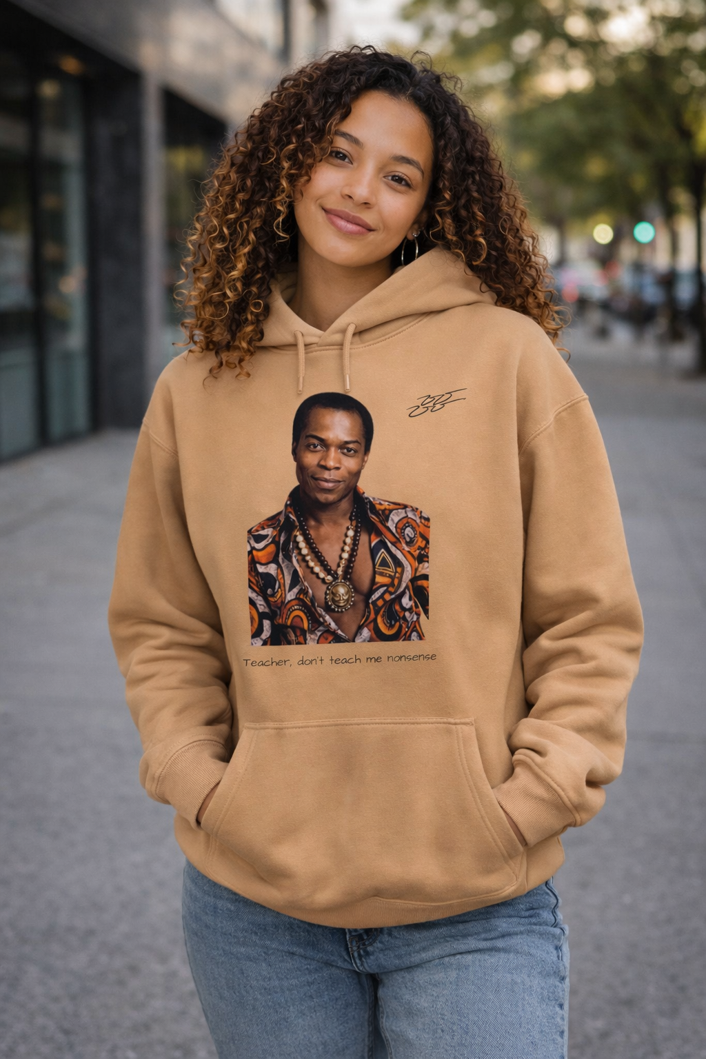 Fela Kuti Urban garment-dyed hoodie - '86 Album